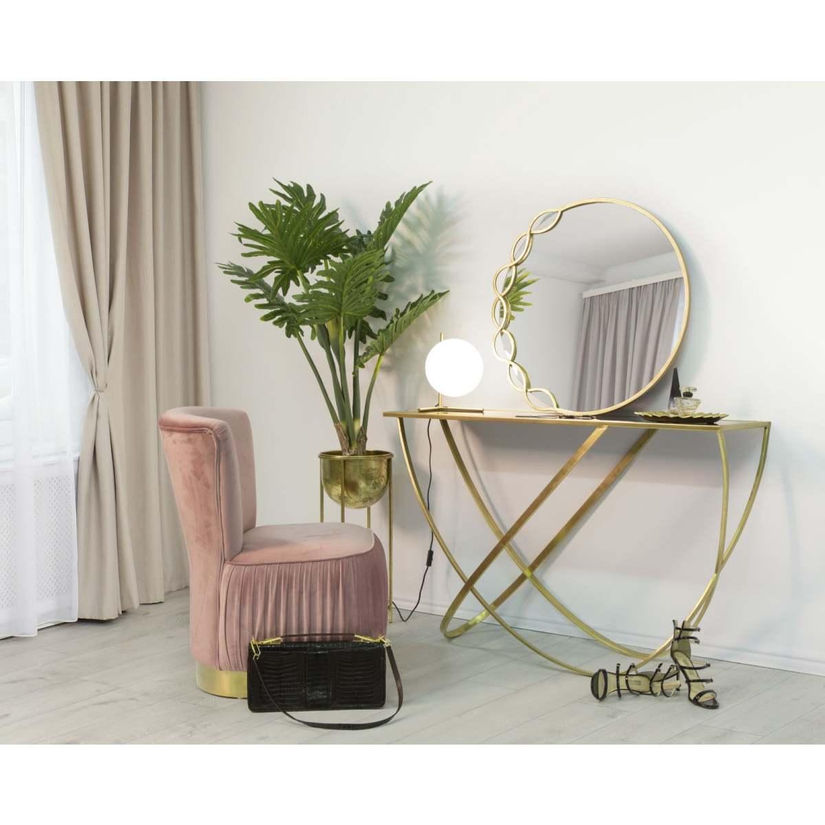 Lampada Tavolo Glamy Low cm.25x25x27 |Mauro Ferretti