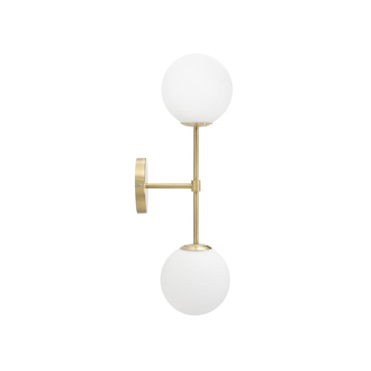 Lampada Muro Glamy Doppia cm.15x21x55 |Mauro Ferretti