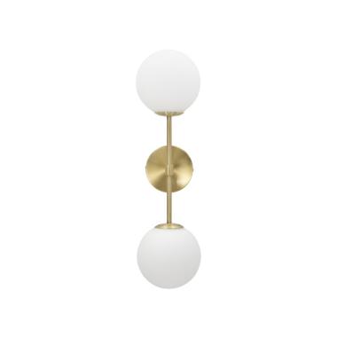 Lampada Muro Glamy Doppia cm.15x21x55 |Mauro Ferretti