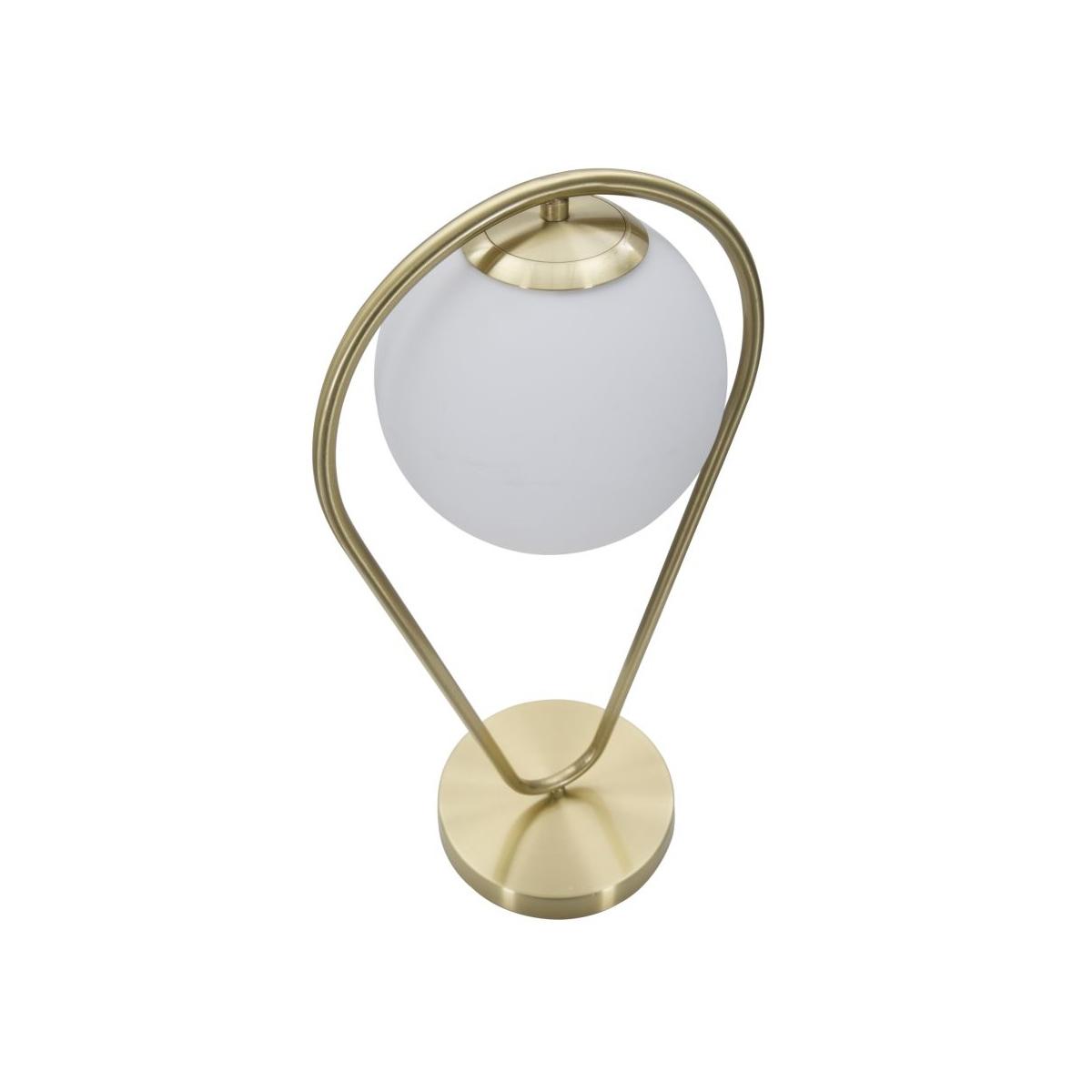 Lampada Tavolo Glamy Drop cm.25x18x50 |Mauro Ferretti