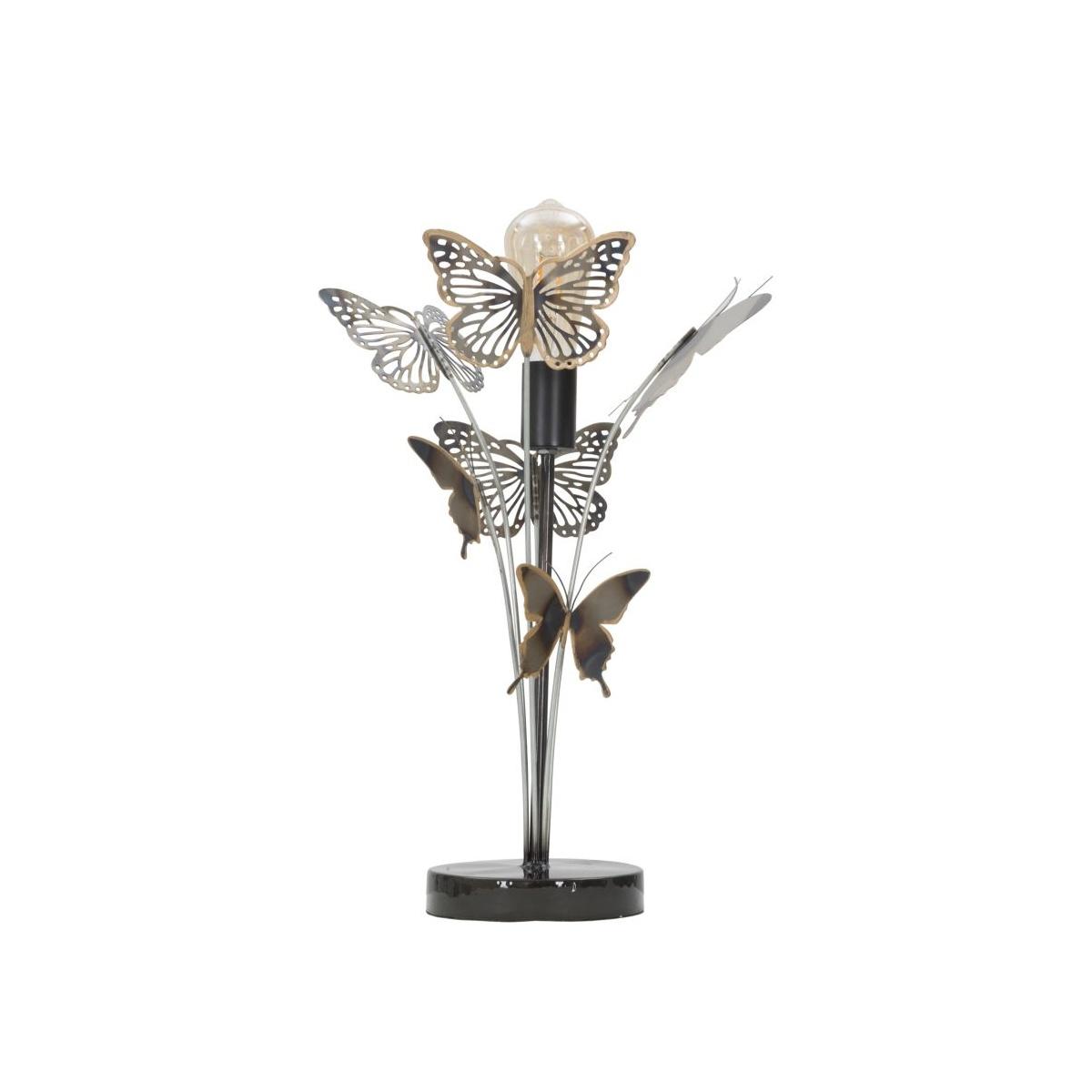 Lampada Da Tavolo Farfalle cm.32x32x47