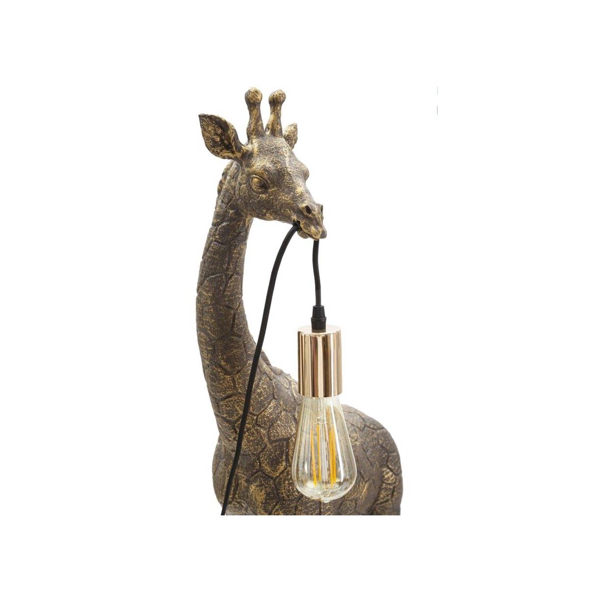 Lampada Da Tavolo Giraffa cm.40x22x80 |Mauro Ferretti