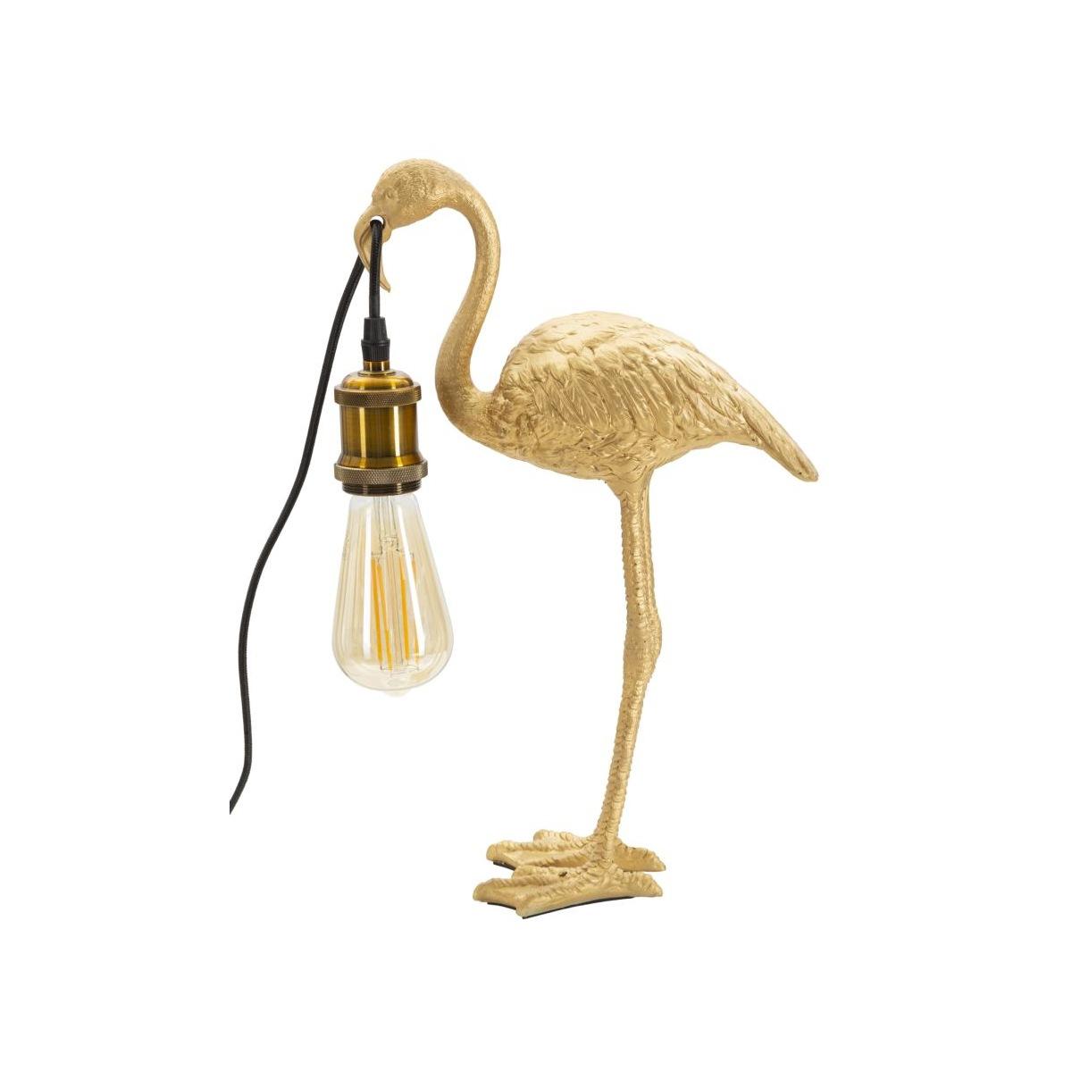 Lampada Tavolo Flamingo cm.25x11,5x39,5 |Mauro Ferretti