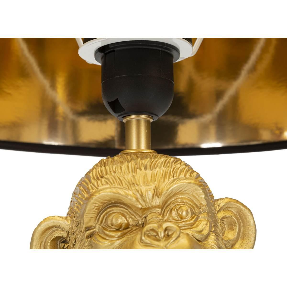 Lampada Da Tavolo Monkey Mum cm.Ø30x49 |Mauro Ferretti