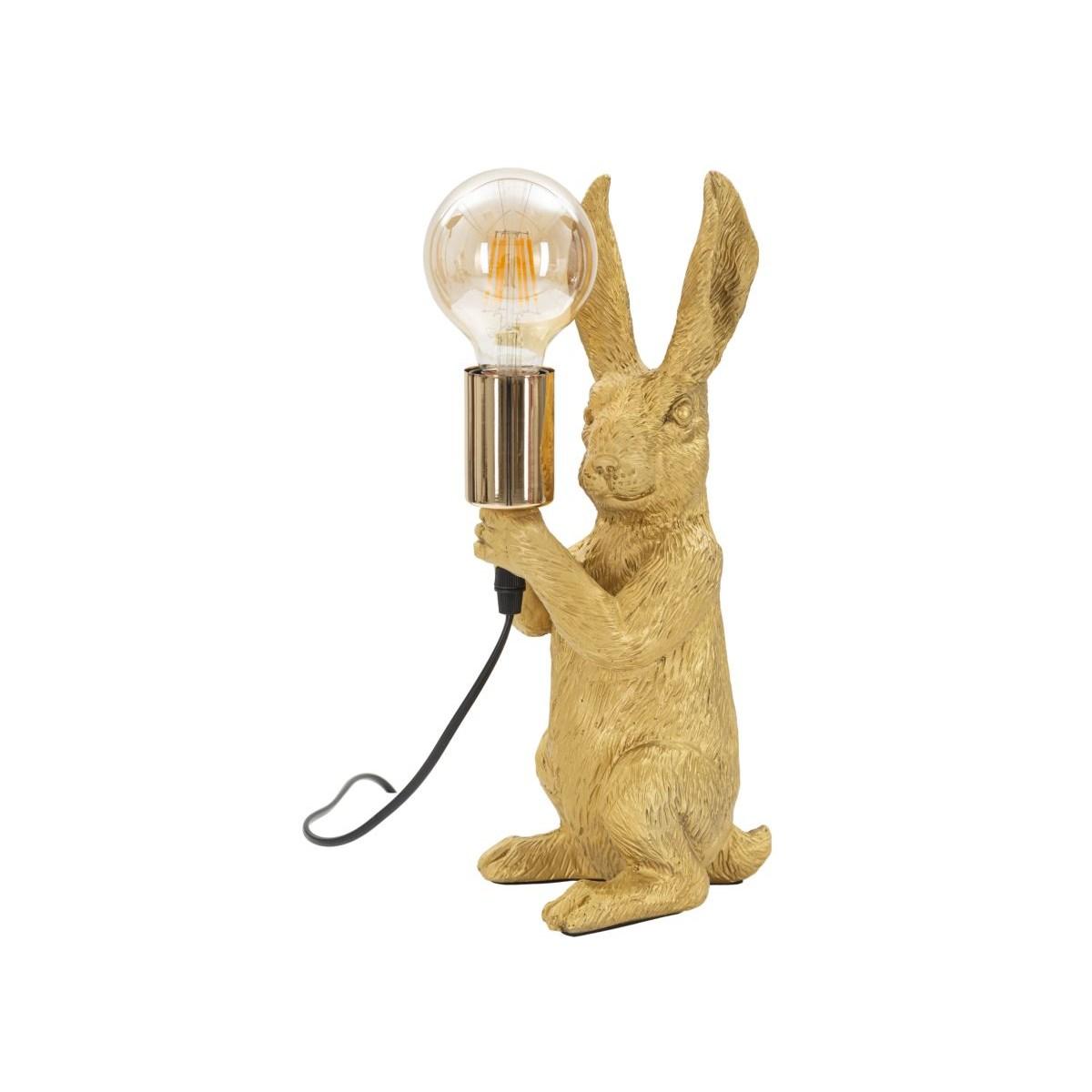 Lampada Da Tavolo Rabbit cm.13x17x35.5 |Mauro Ferretti
