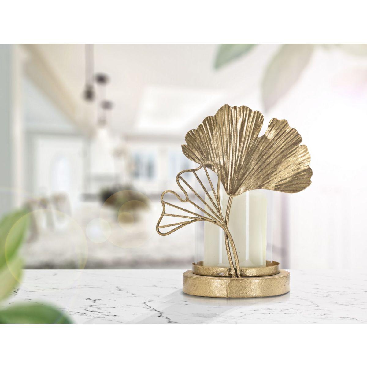 Portacandela Leaf cm.17x12x21 |Mauro Ferretti