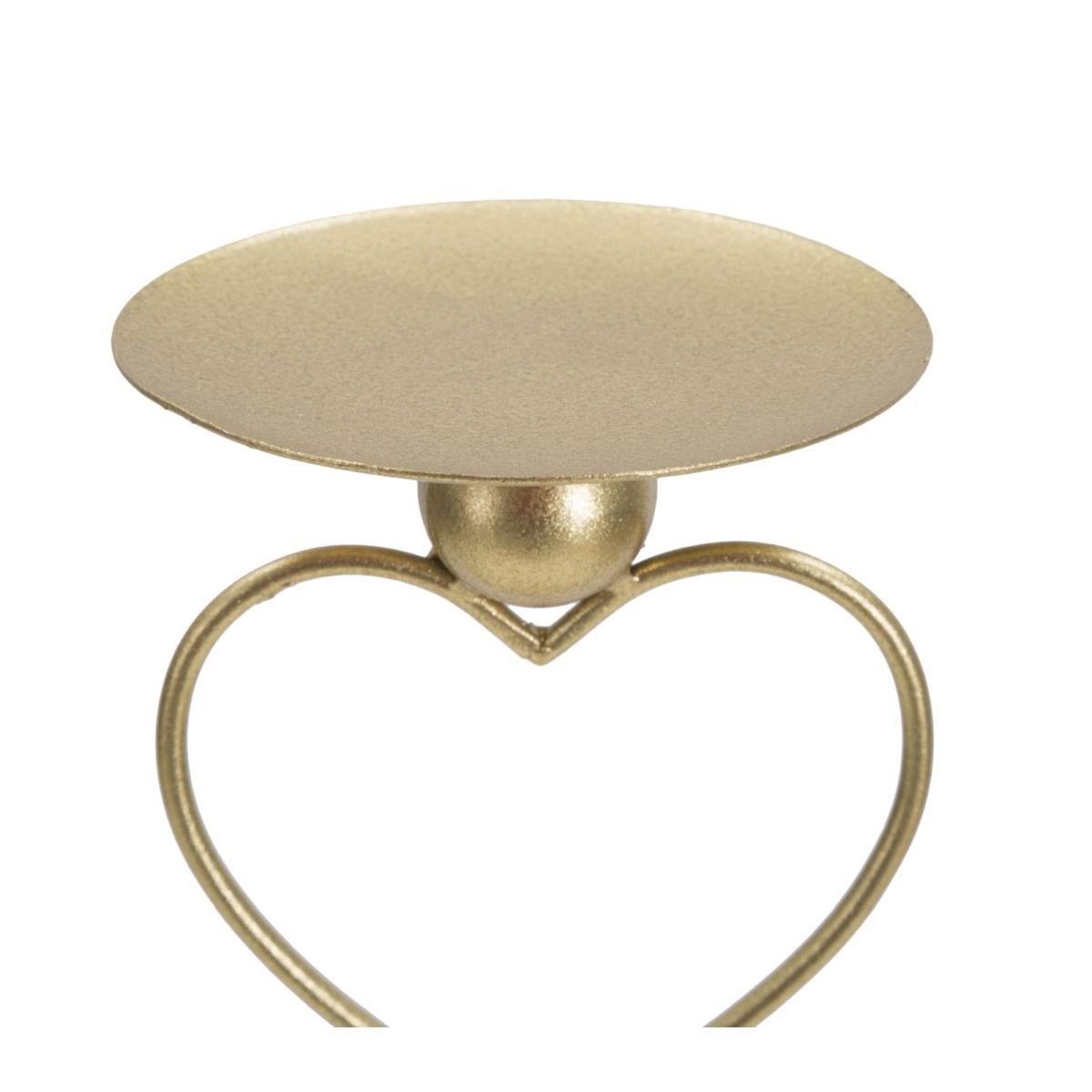 Portacandela Hearts cm.14,5x10x32,5 |Mauro Ferretti