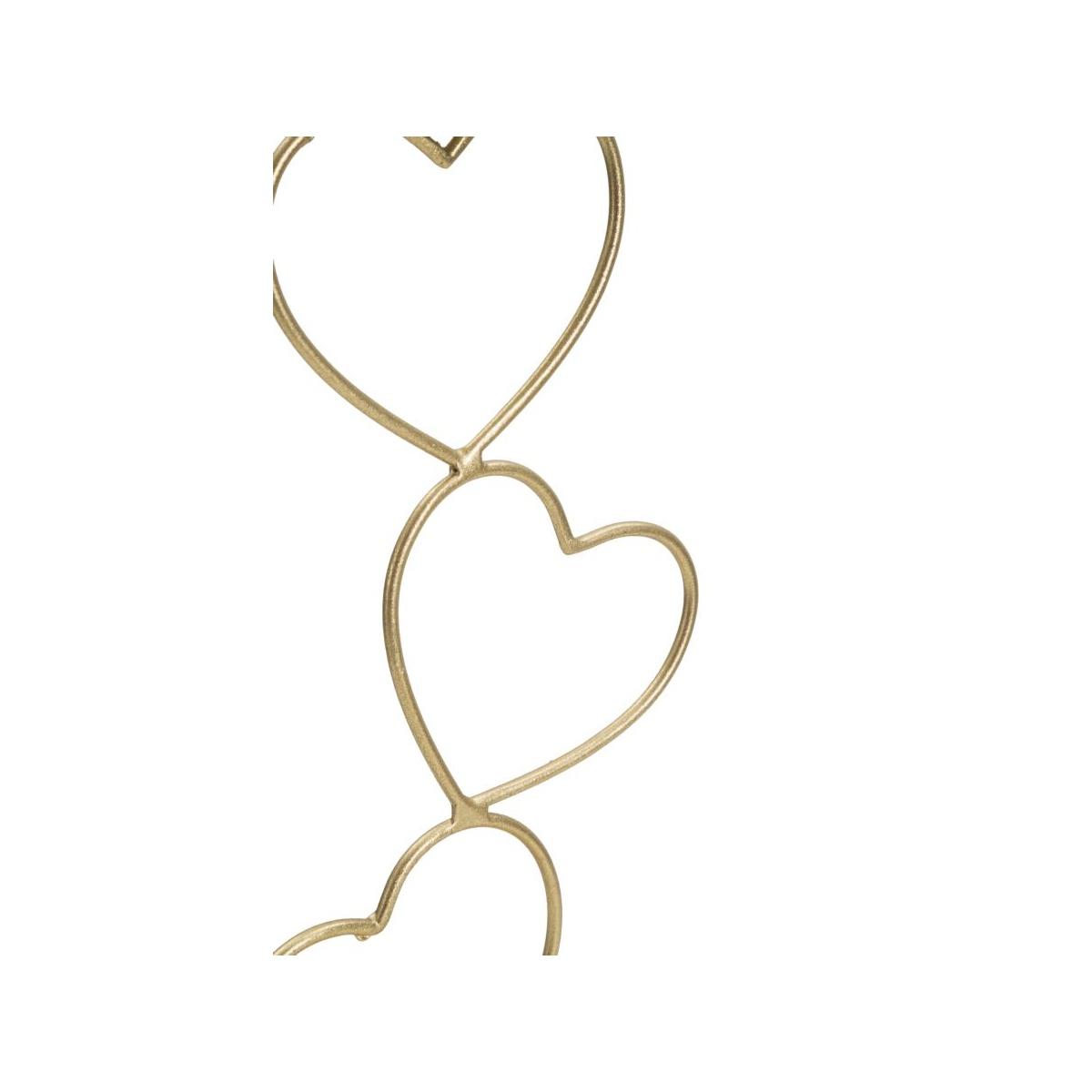 Portacandela Hearts cm.14,5x10x32,5 |Mauro Ferretti