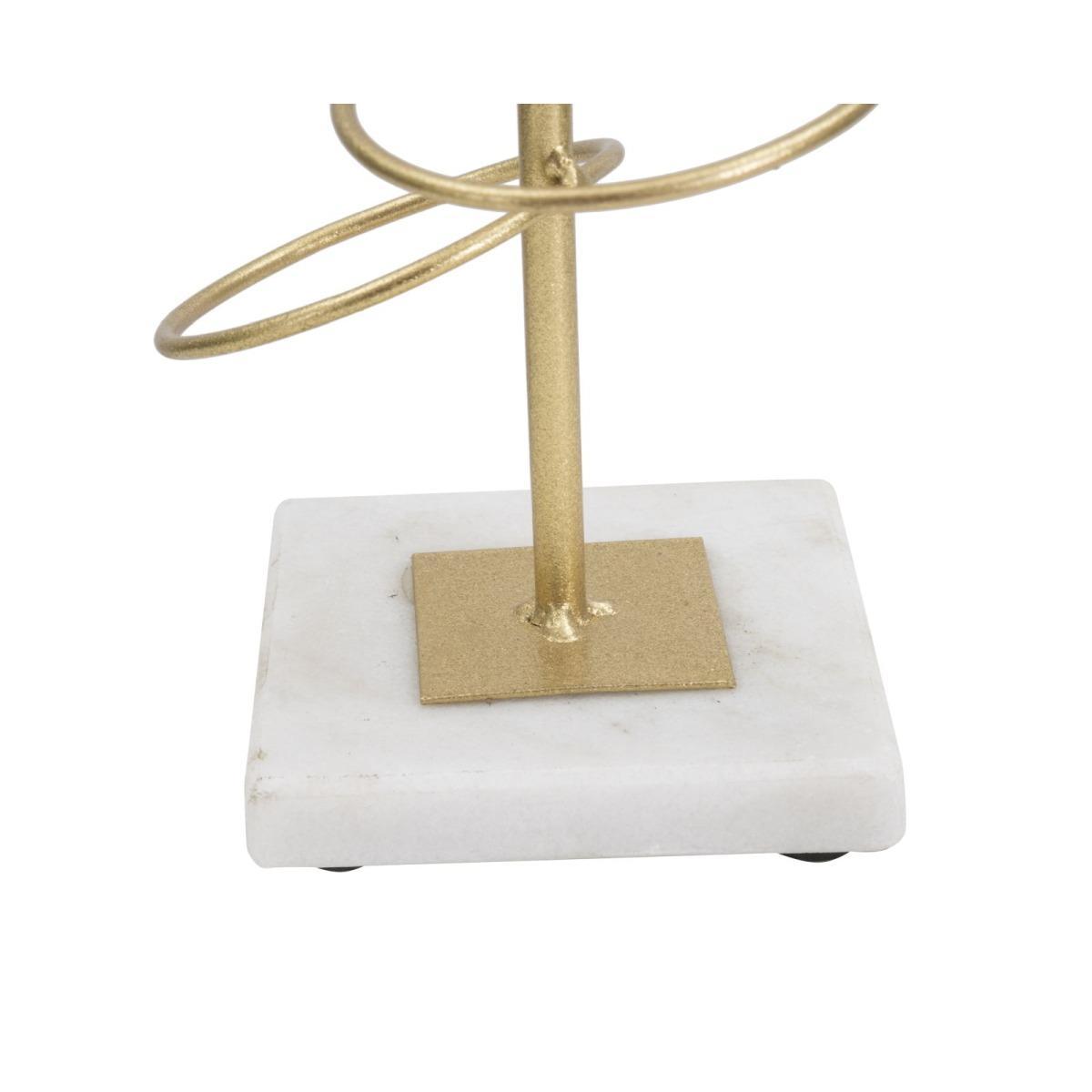 Portacandela Rings cm.14x13x50,5 |Mauro Ferretti