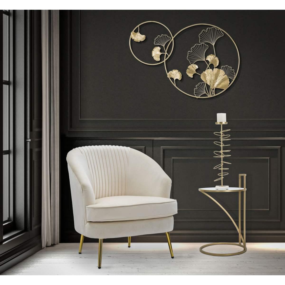 Portacandela Rings cm.14x13x50,5 |Mauro Ferretti