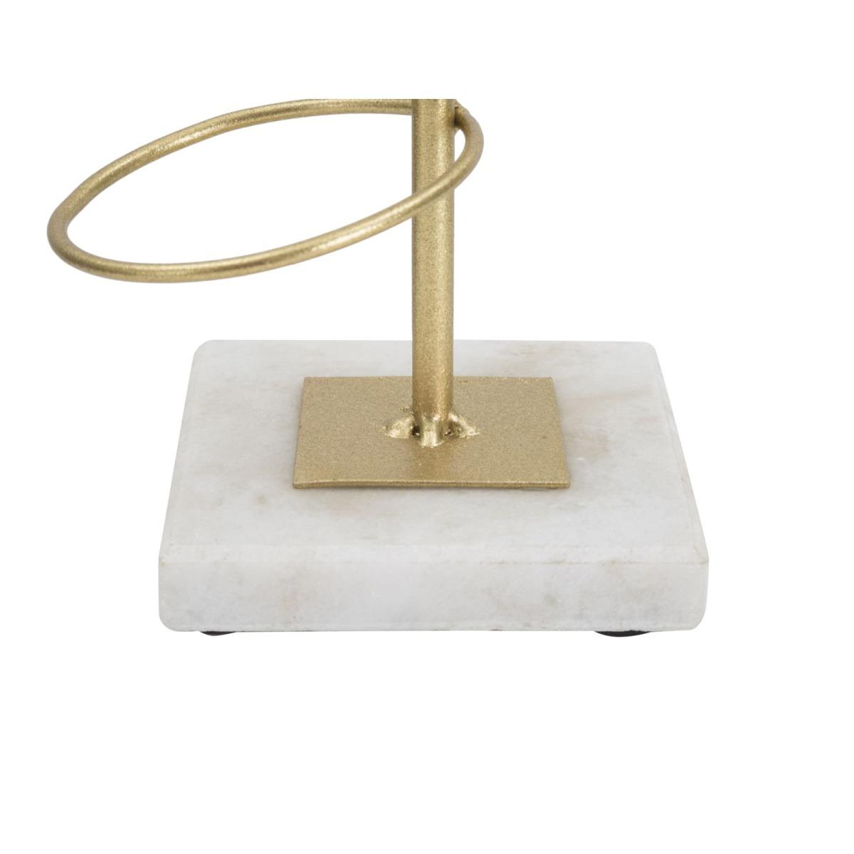 Portacandela Rings cm.14x13x46 |Mauro Ferretti