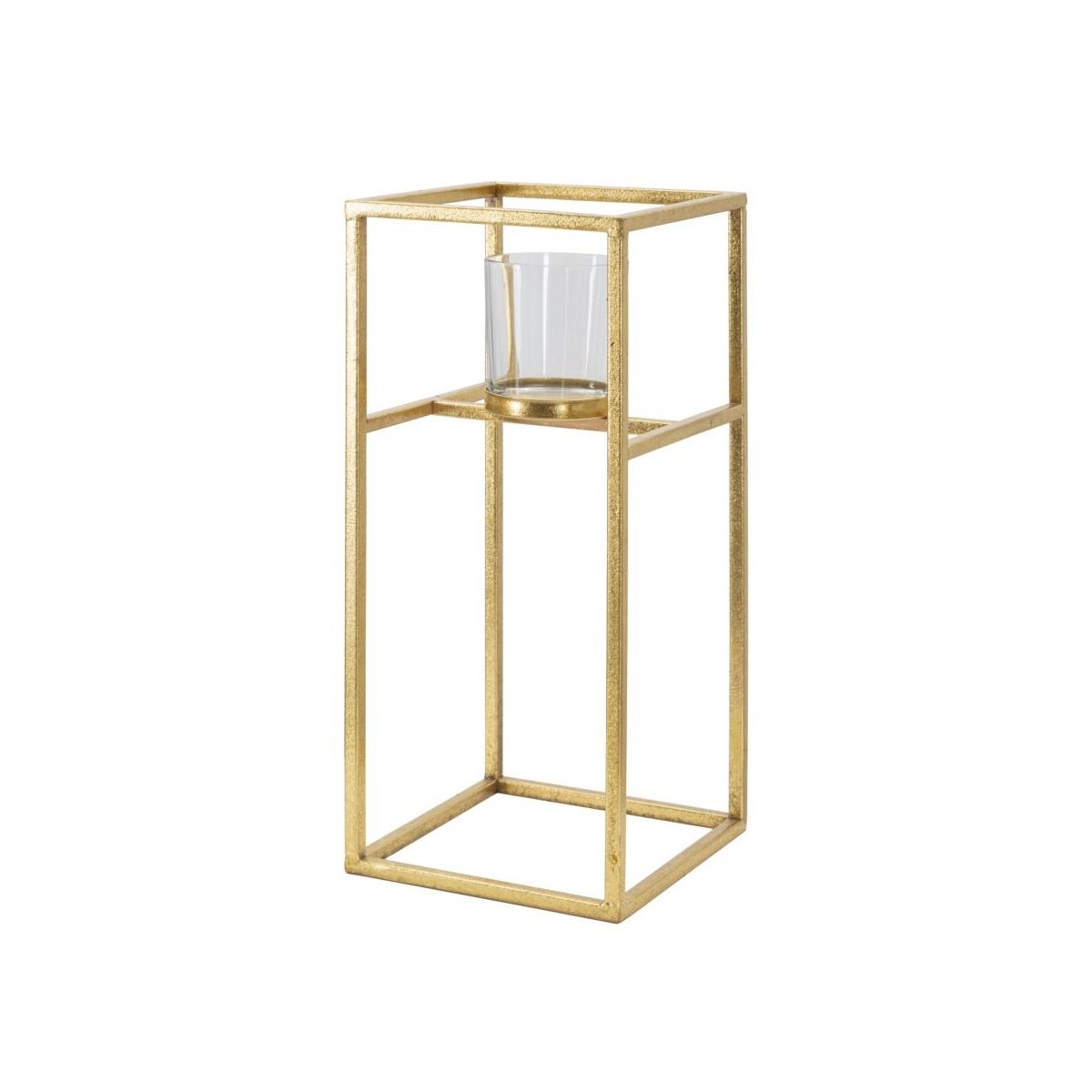 Portacandela Elegant cm.15x15x35 |Mauro Ferretti