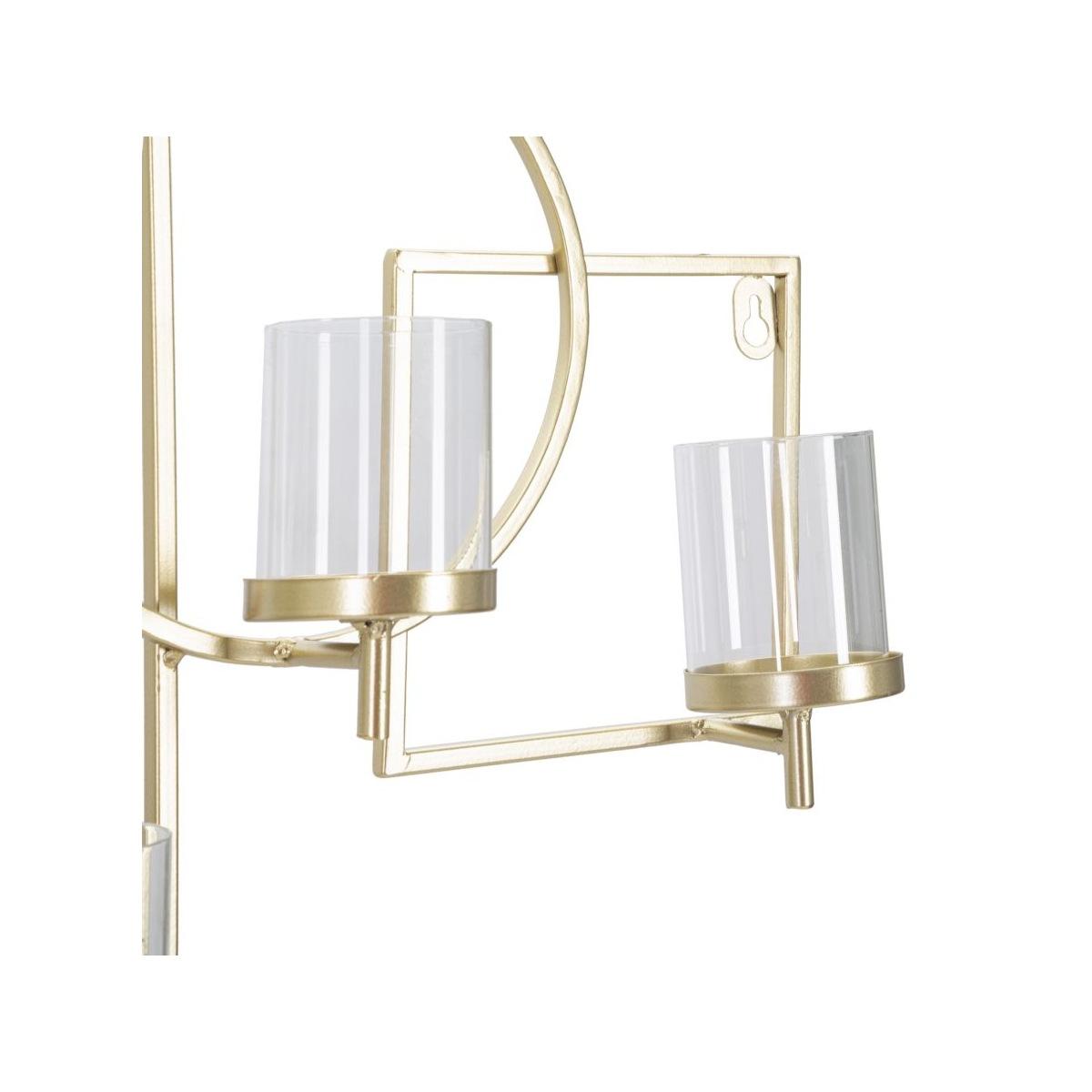 Portacandela Da Muro Marie cm.70x8,5x36 |Mauro Ferretti