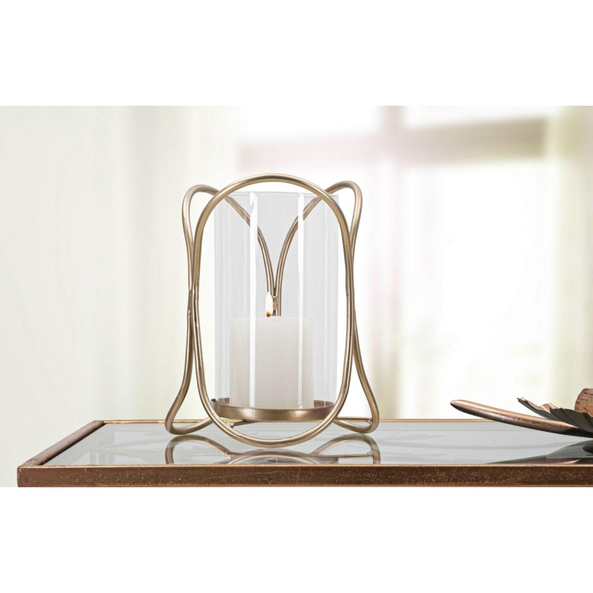 Portacandela Glox Dark cm.Ø16x21,5 |Mauro Ferretti