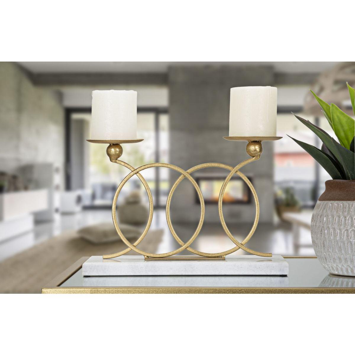 Portacandela Infinity cm.30x9x20 |Mauro Ferretti