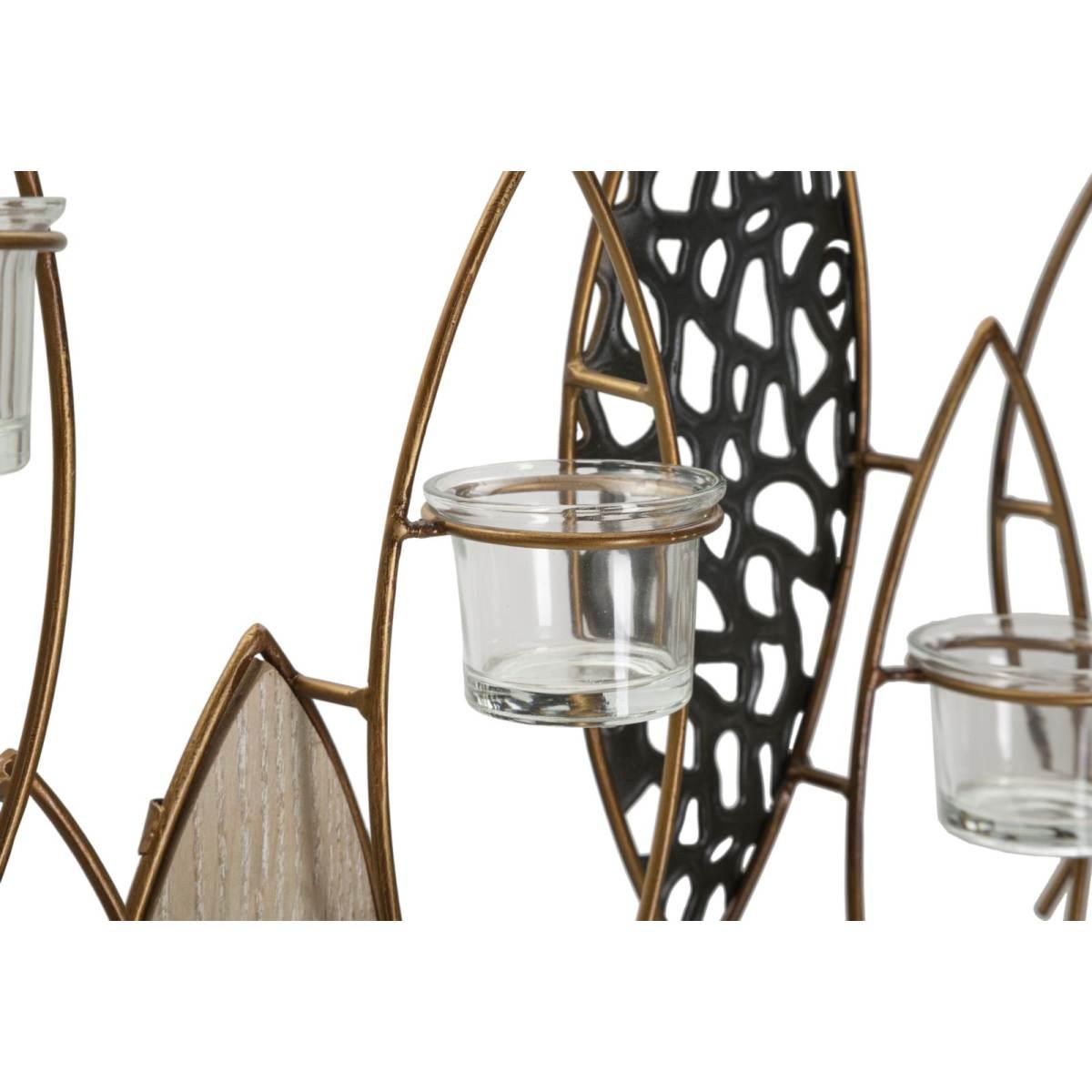 Portacandela Da Muro Fish cm.66x9x40,5 |Mauro Ferretti