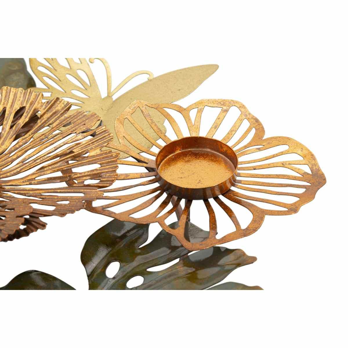 Portacandela Shine Mod.A cm.45x42,5x6,5 |Mauro Ferretti