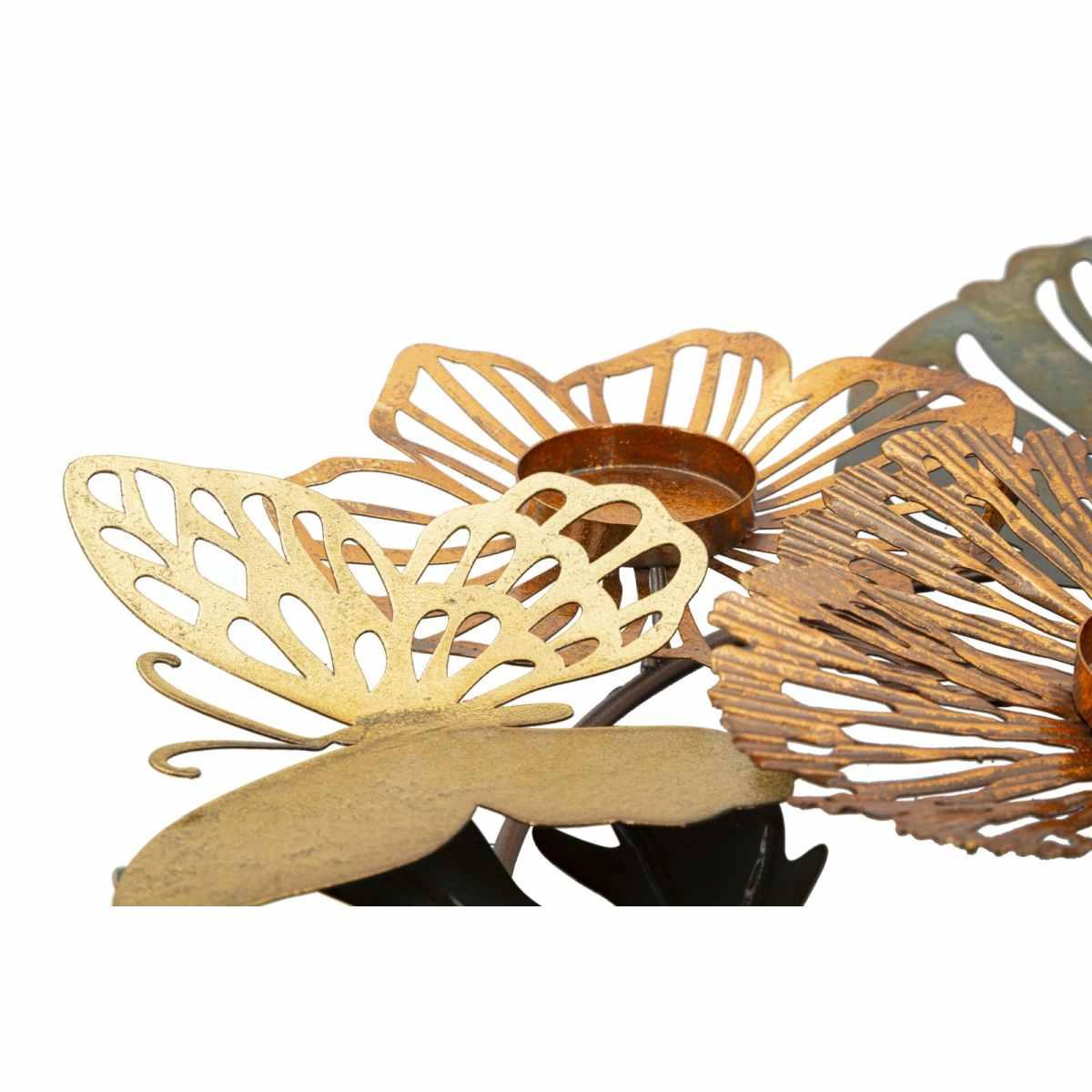 Portacandela Shine Mod.A cm.45x42,5x6,5 |Mauro Ferretti