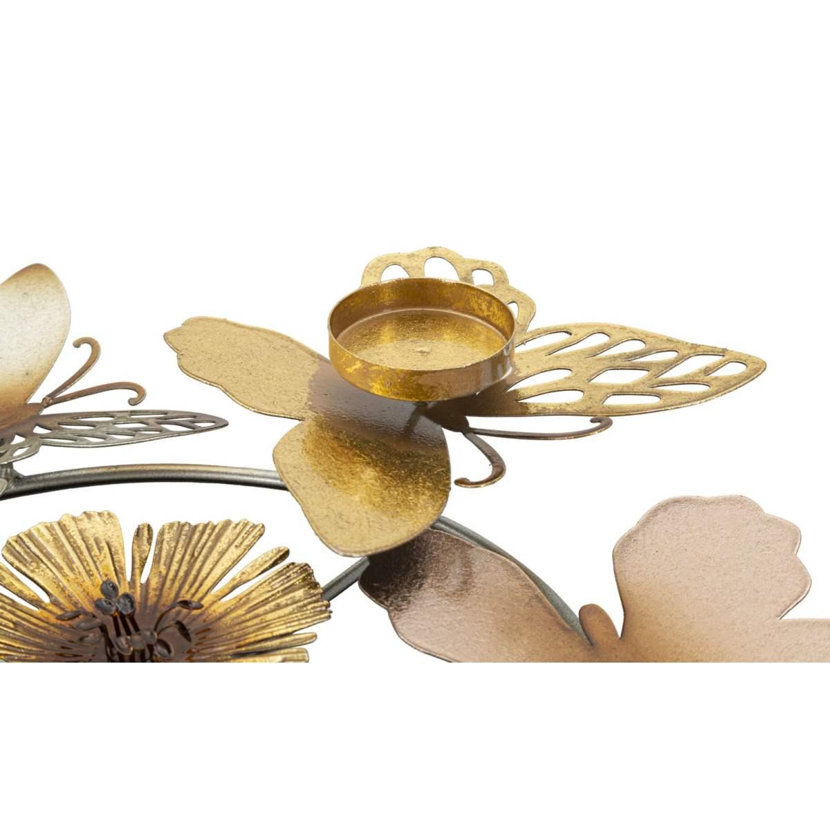 Portacandela Shine Modello C cm.39x35,5x7 |Mauro Ferretti