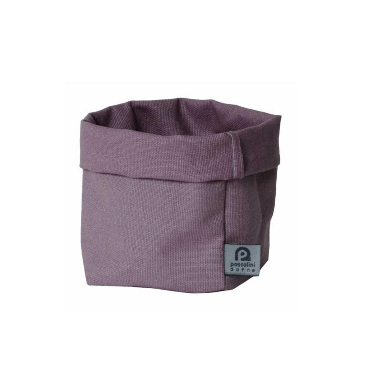 Sacchetto Portaoggetti Lino Teflon Lavanda cm.14x15x23 | Dafne