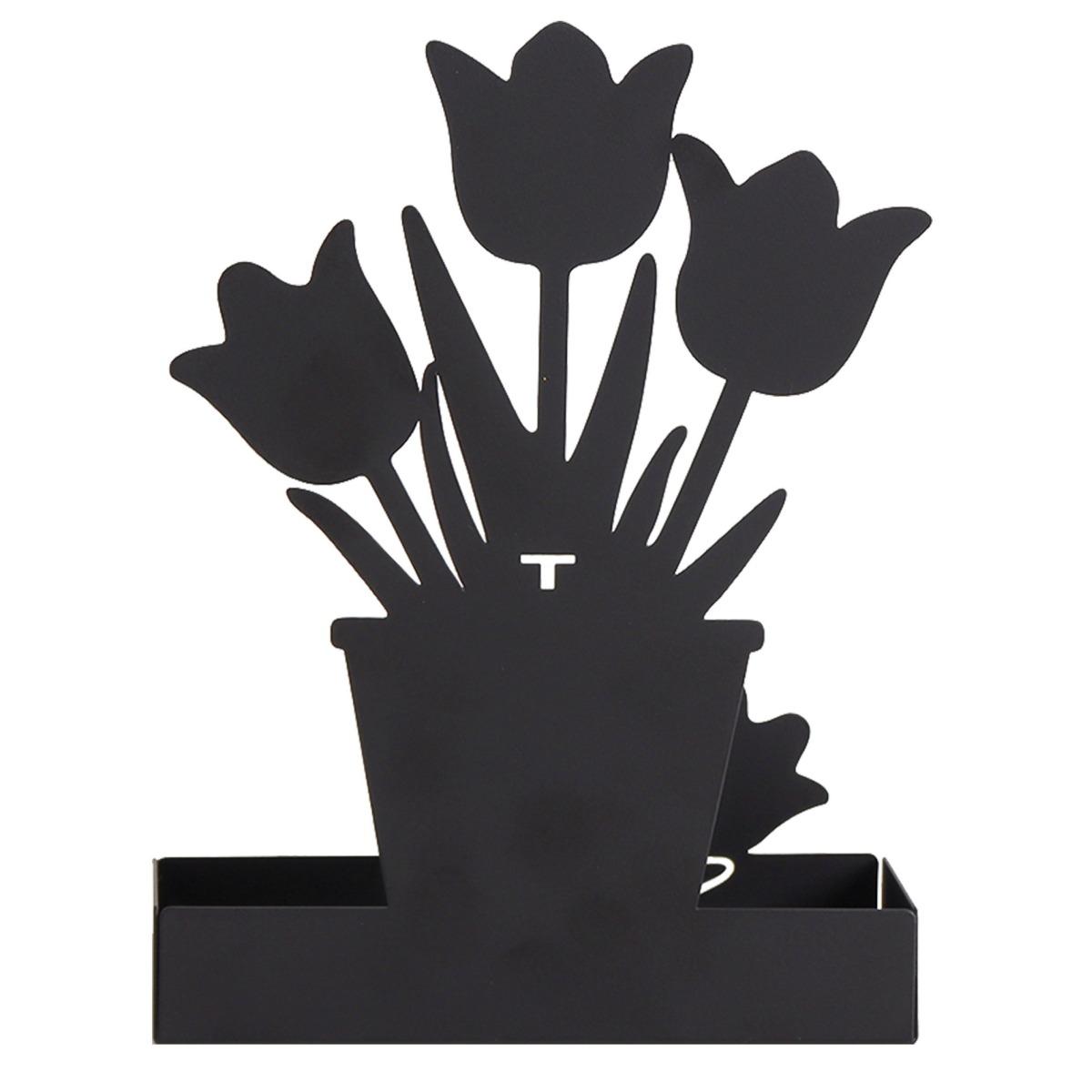 Portaspirali Tulipani Blu cm.18x5x18 | Montemaggi