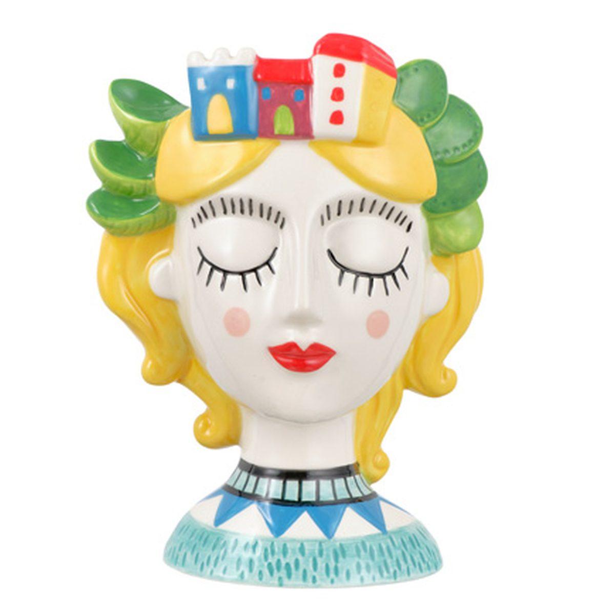 Vaso Ceramica Stilosa Magnolia cm.18 | Montemaggi