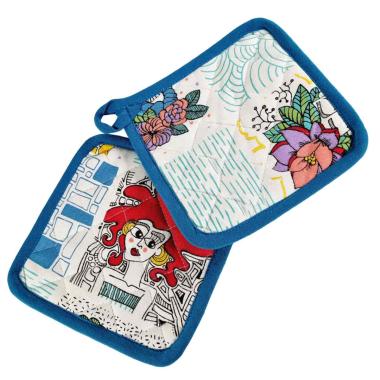 Presina Cotone Fantasia Stilose cm.18 Set pz.2 | Montemaggi