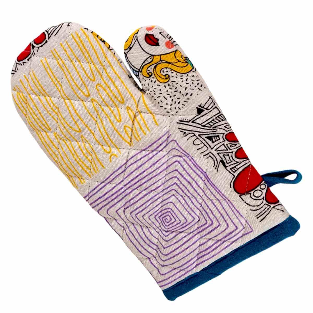 Guanto Cucina Fantasia Stilose cm.27 | Montemaggi