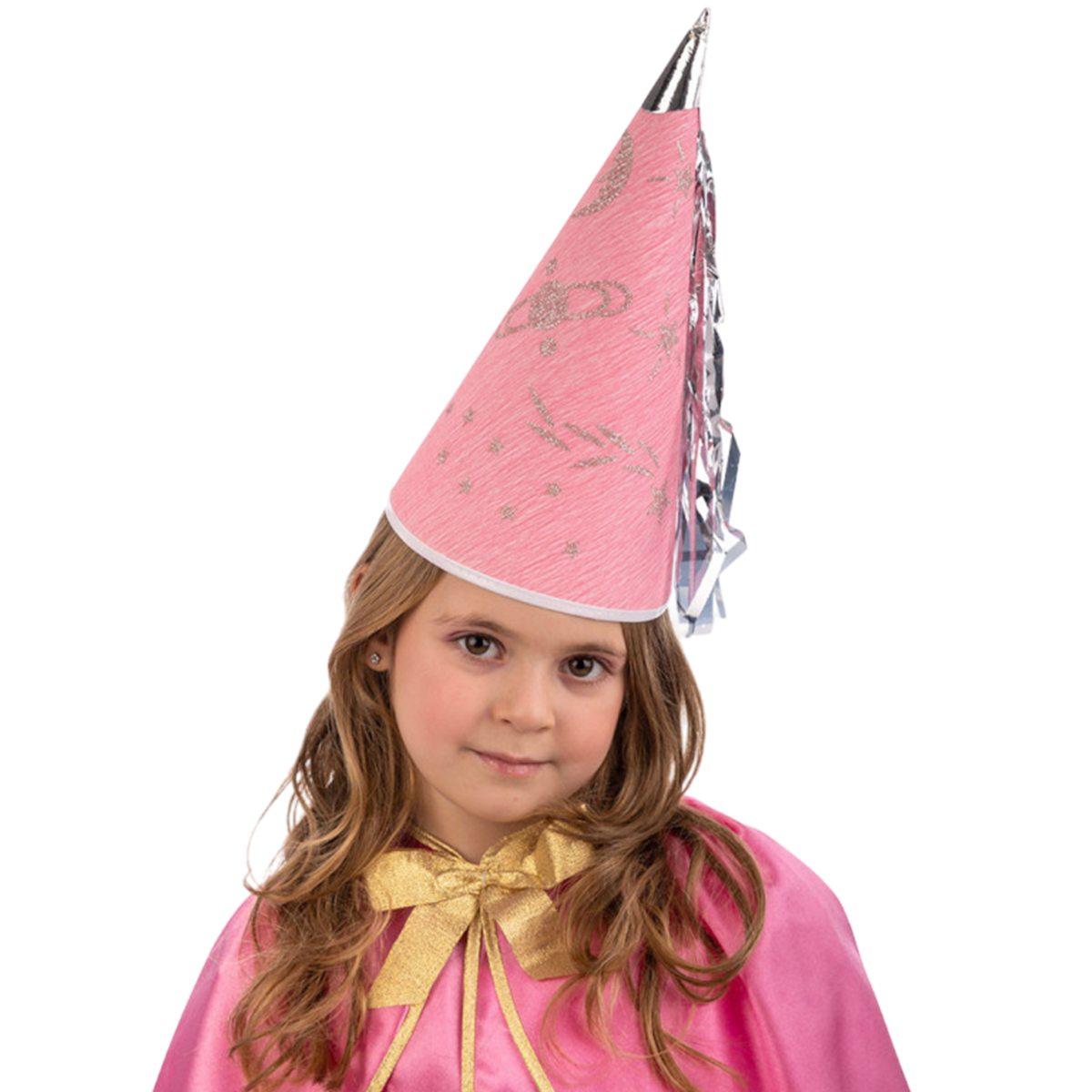 Cappello Fatina Rosa in Carta cm.h30 |Carnival Toys