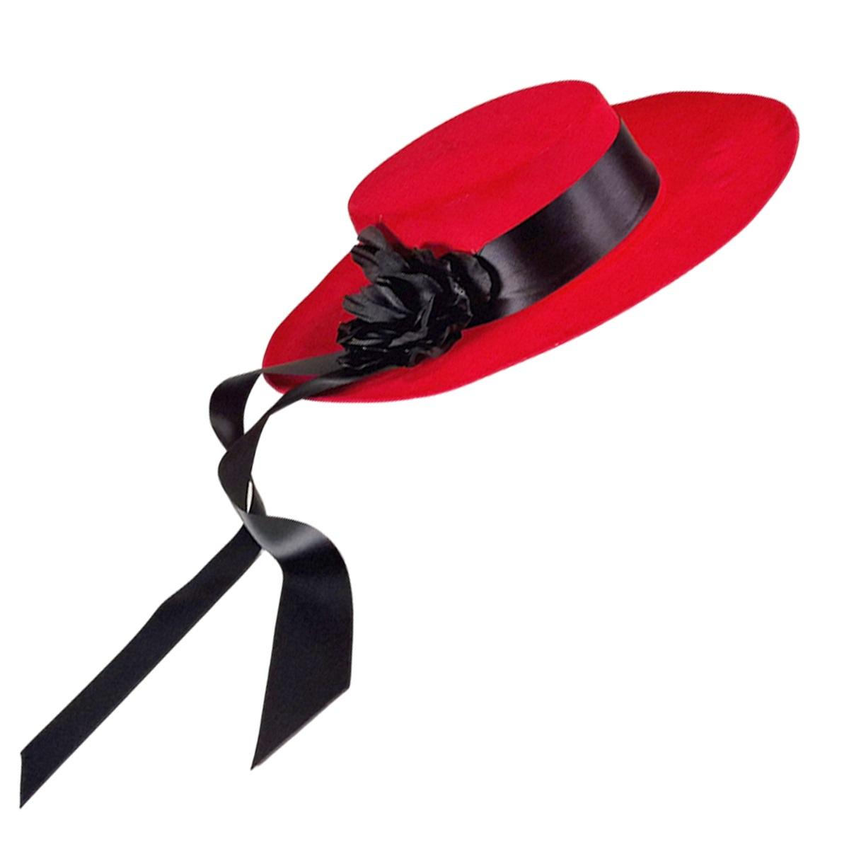 Cappello Spagnola Scamosciato Tg.54 |Carnival Toys