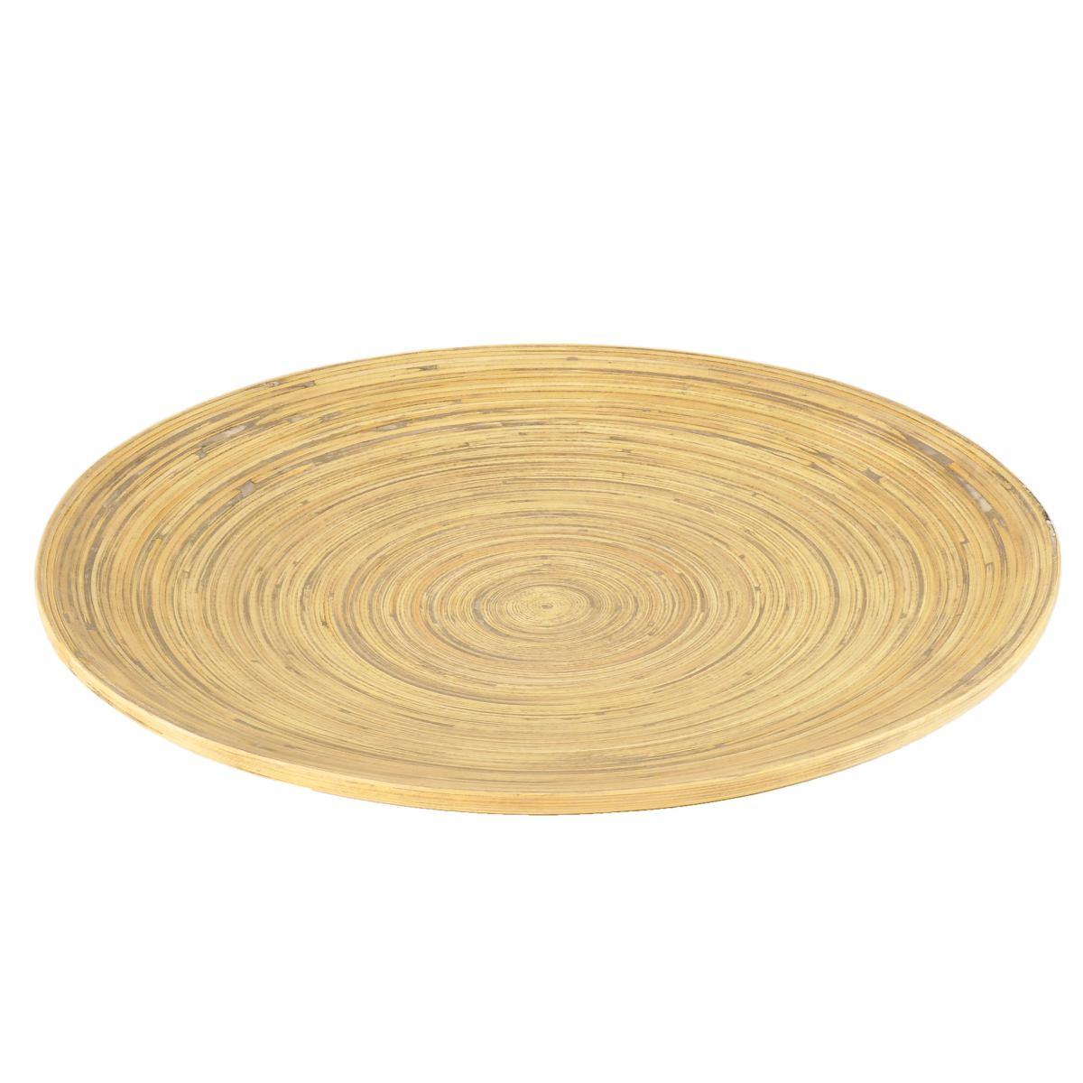 Ciotola Legno Bamboo cm.45xh5 | Innova