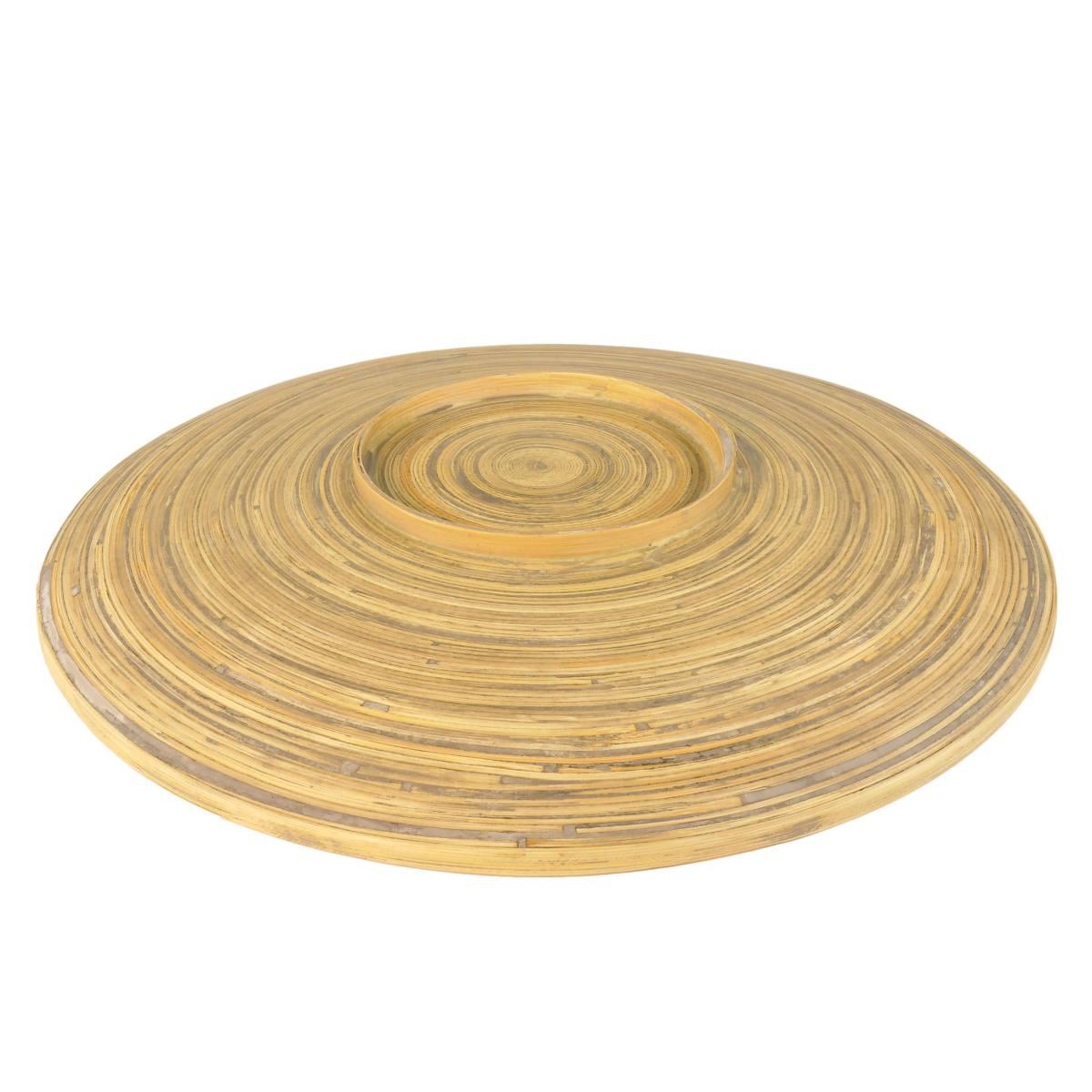 Ciotola Legno Bamboo cm.45xh5 | Innova