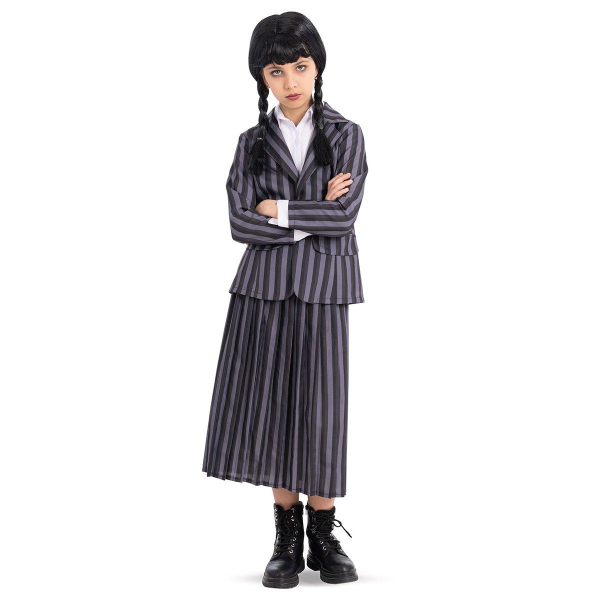 Costume Mercoledì Addams College |Carnival Toys