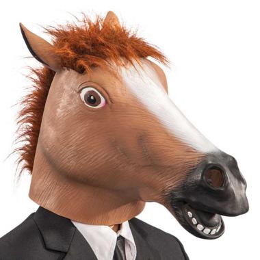 Maschera Viso Lattice Cavallo |Carnival Toys
