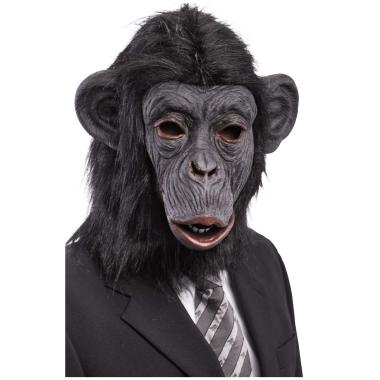 Maschera Viso Lattice Gorilla con Pelo |Carnival Toys