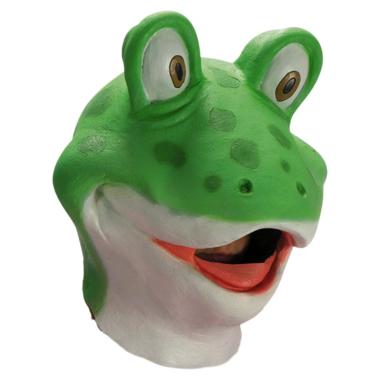 Maschera Viso Lattice Rana |Carnival Toys