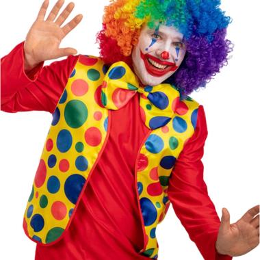 Costume Clown Costume Gilet e Papillon |Carnival Toys