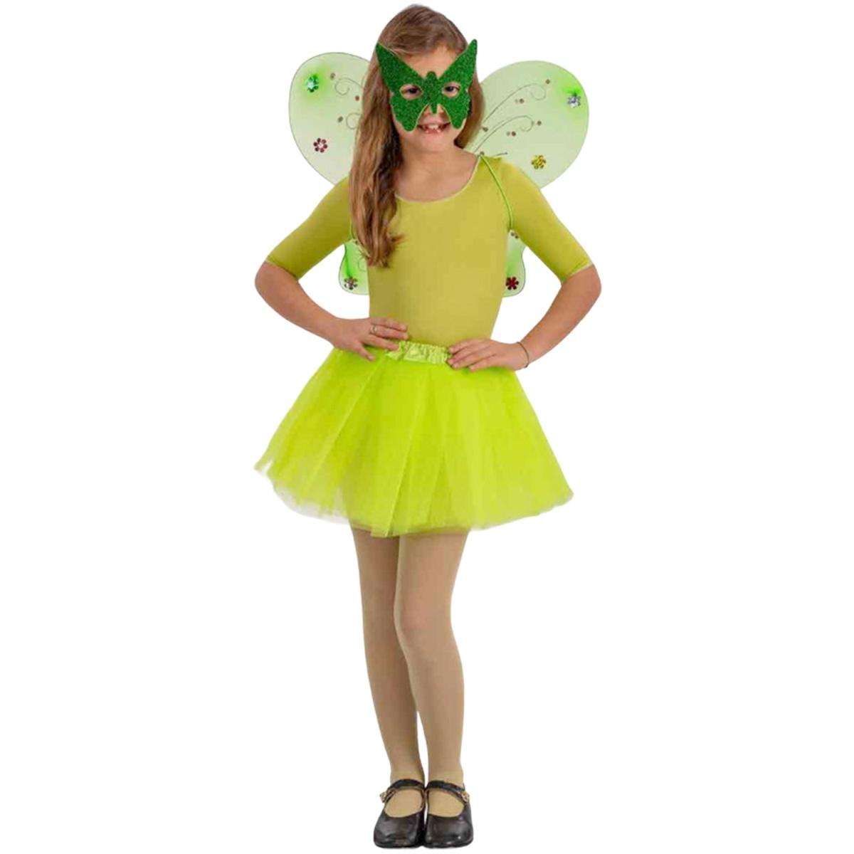 Ali Farfalla Bimba Ali cm.48x42 con Gonna e Maschera |Carnival Toys