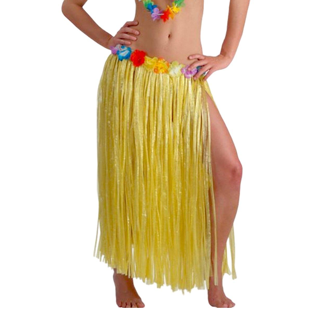 Costume Hawaii Collana e Gonna con Fiori cm.h70 |Carnival Toys