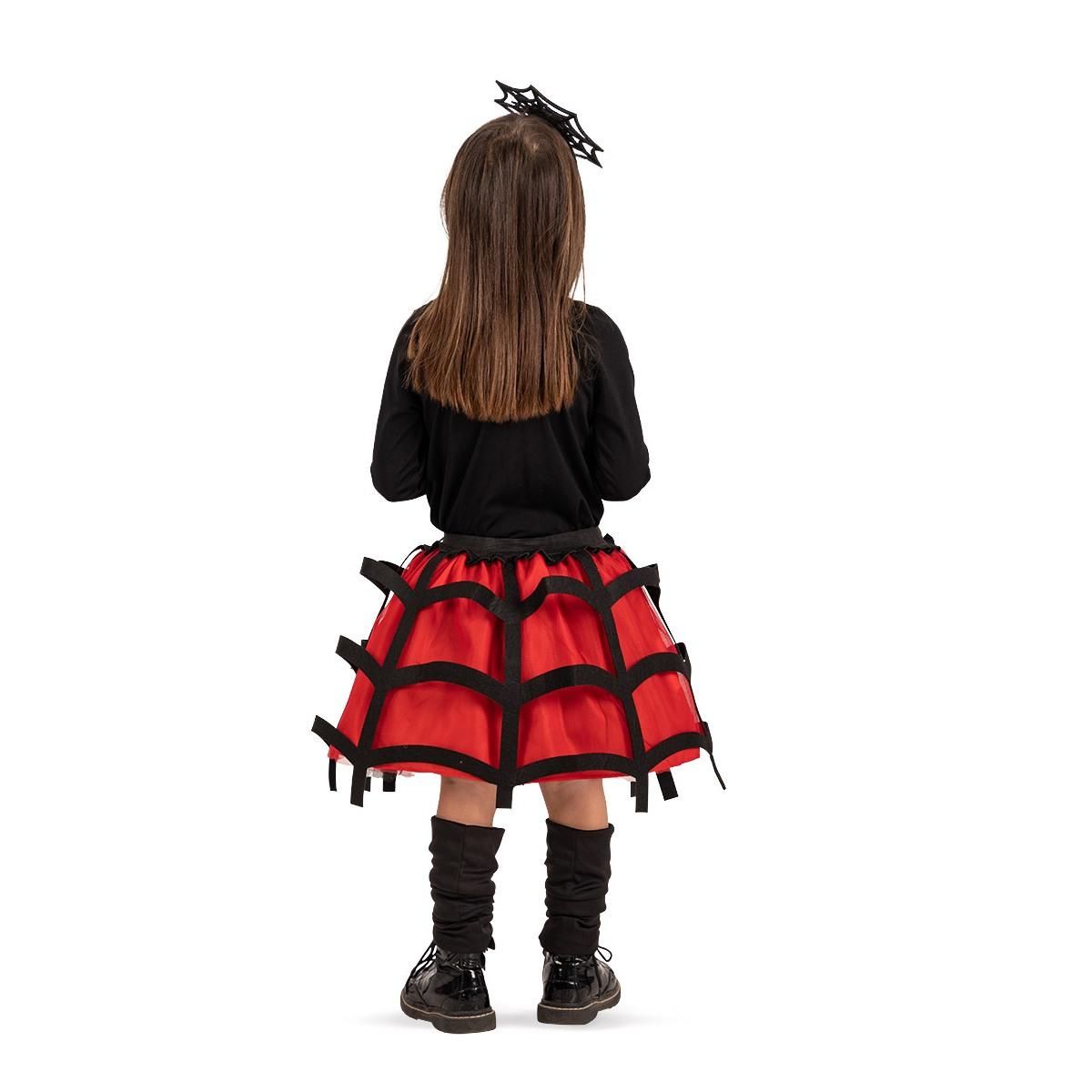 Ragnetto Rosso con Gonna e Cerchietto |Carnival Toys