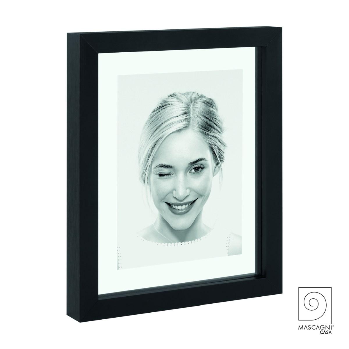 Cornice Alluminio cm.13x18 Nera | Mascagni