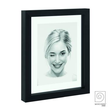 Cornice Alluminio cm.13x18 Nera | Mascagni