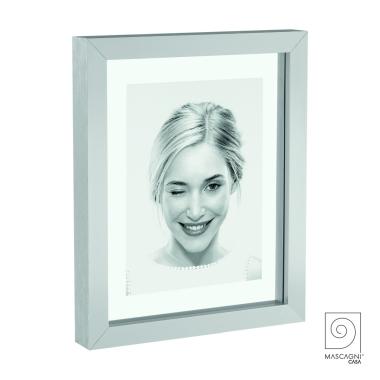 Cornice Alluminio cm.20x26 Argento | Mascagni