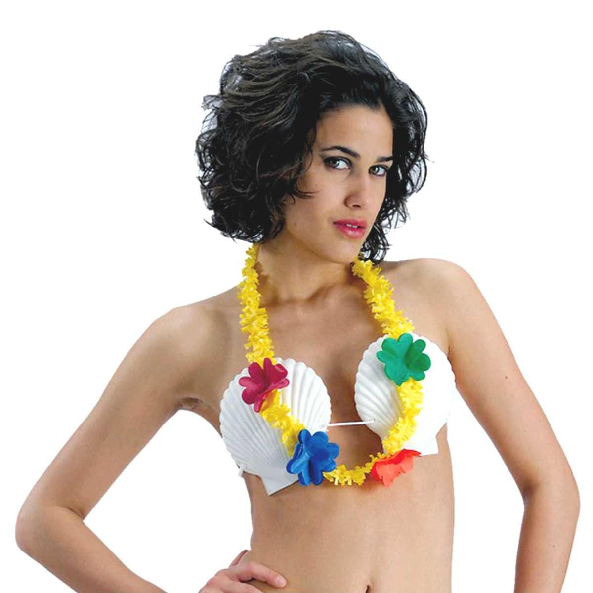 Collana Hawaii Fiori Carta Multicolor Set pz.6 |Carnival Toys