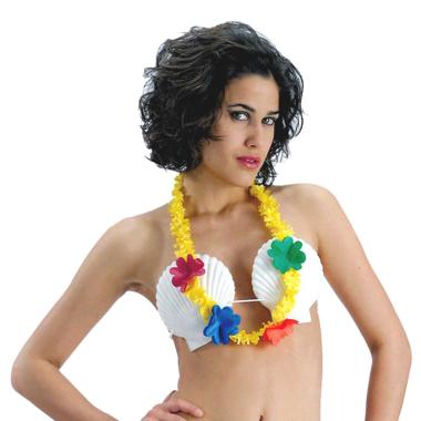 Collana Hawaii Fiori Carta Multicolor Set pz.6 |Carnival Toys