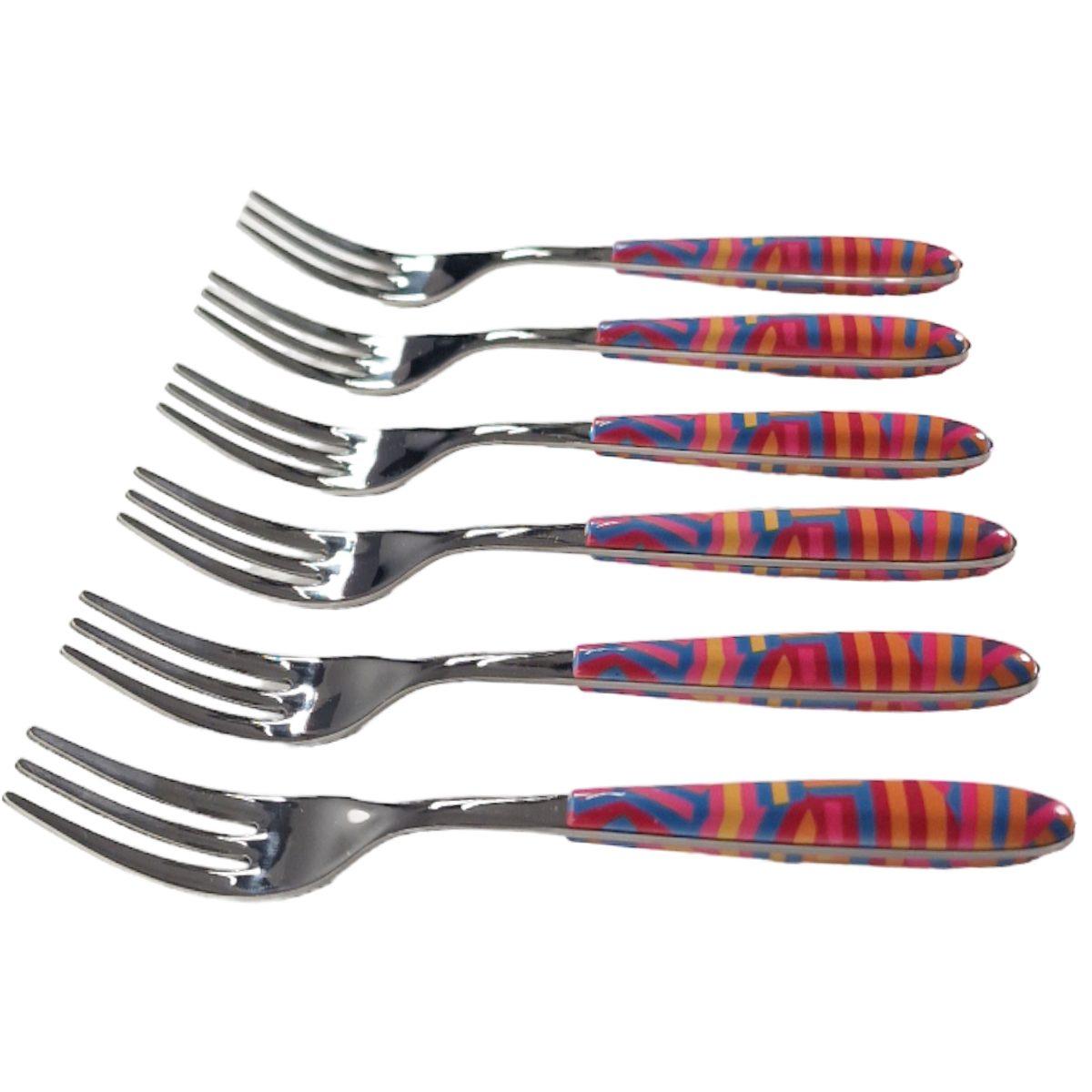 Forchettine Tavola pz.6 Eme Inox Dolce Vero Linear | Eme