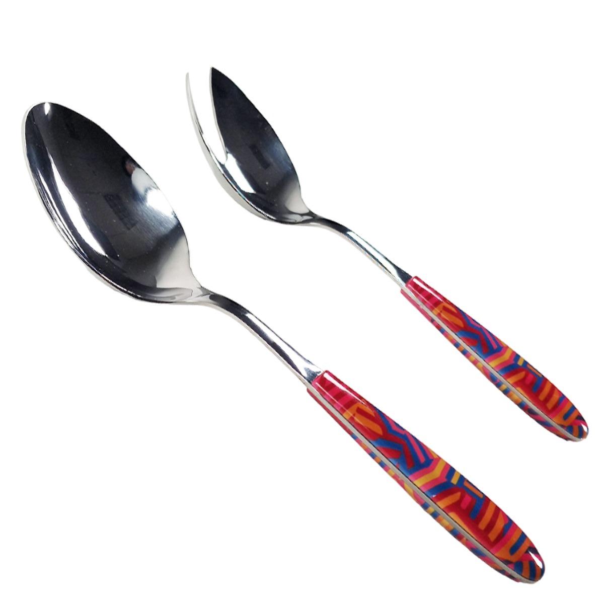 Posate Tavola Inox Set pz.2 Eme Inox Insalata Vero Linear | Eme