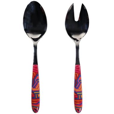 Posate Tavola Inox Set pz.2 Eme Inox Insalata Vero Linear | Eme