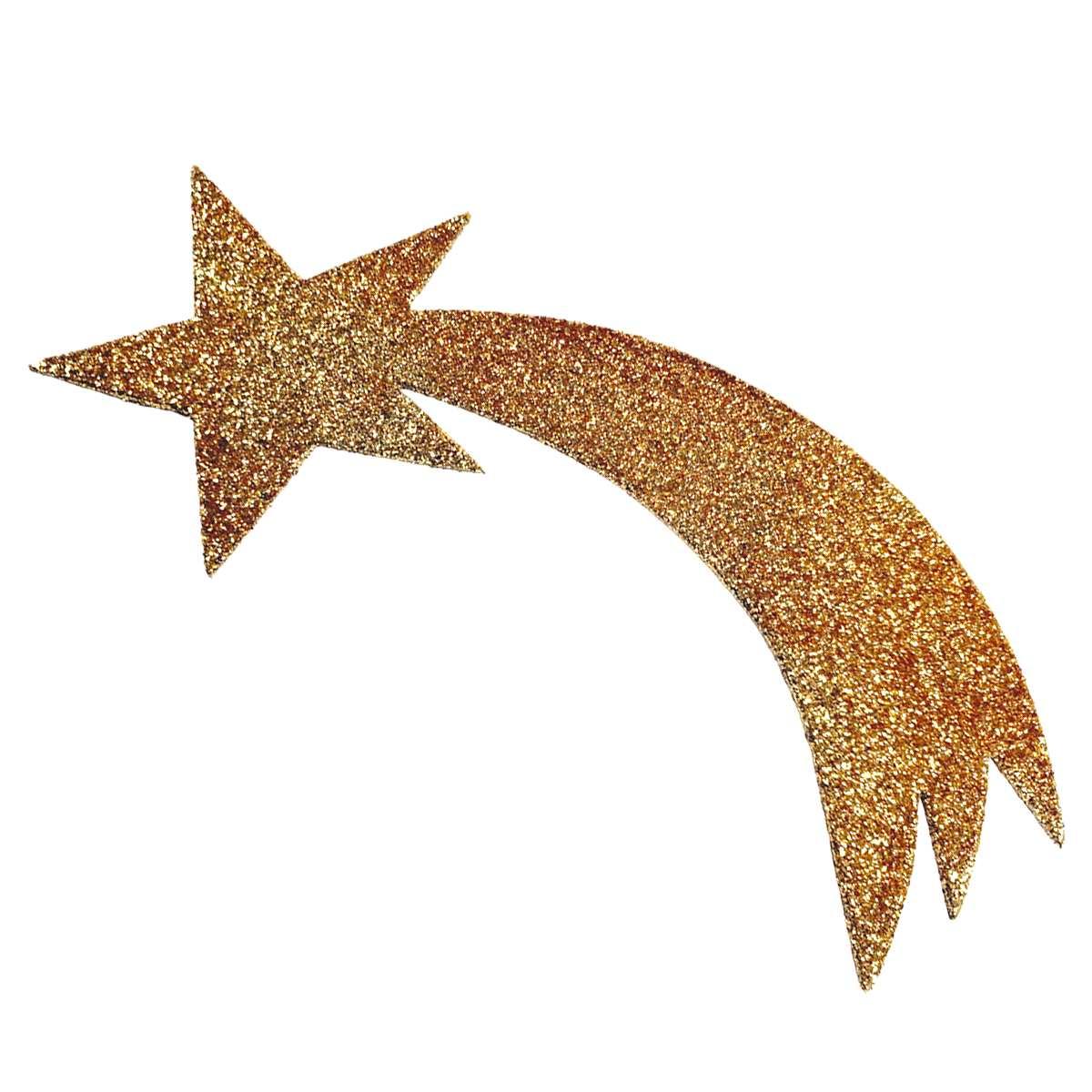Stella Cometa Oro Glitter cm.24x9 | M2 Store