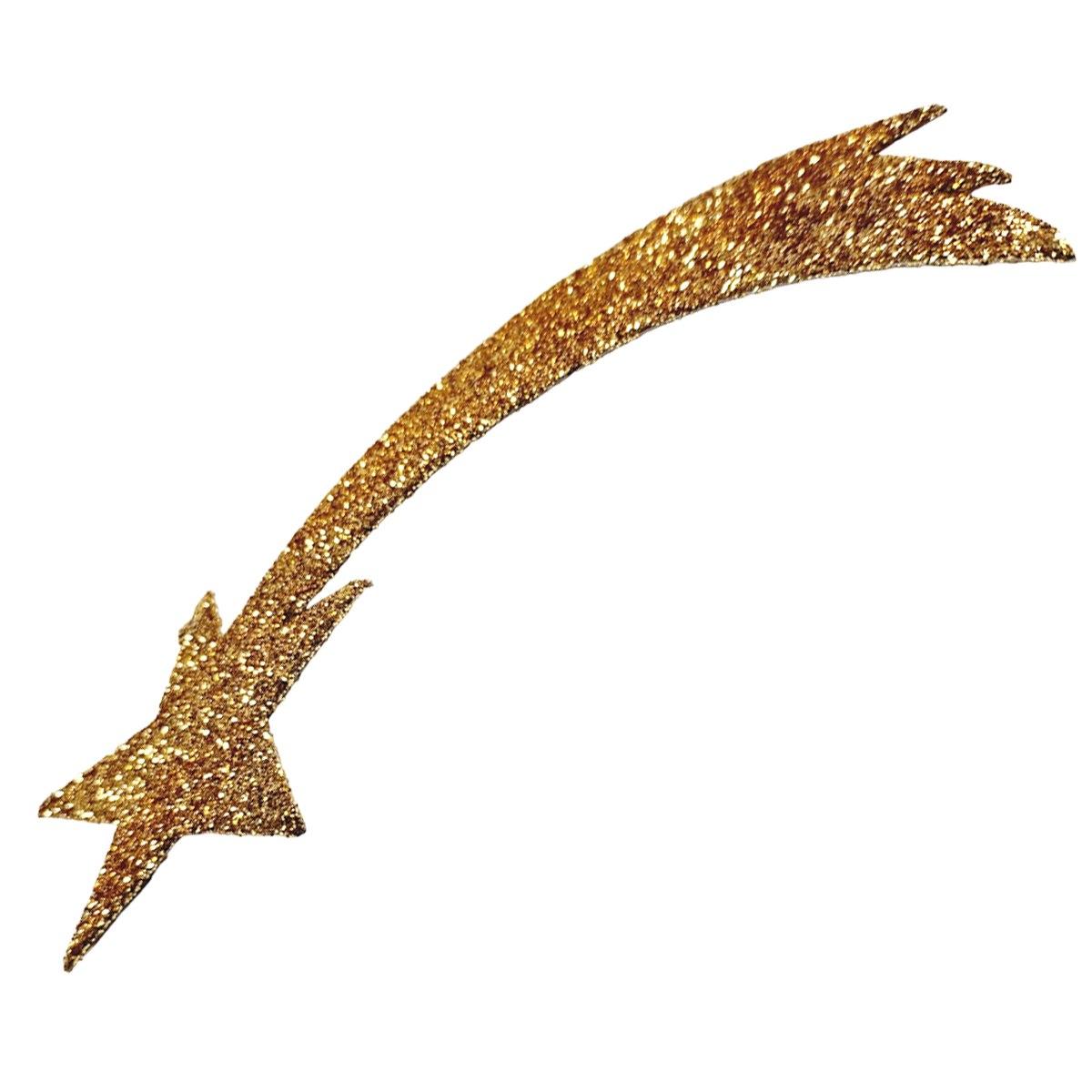 Stella Cometa Oro Glitter cm.18X7 | M2 Store